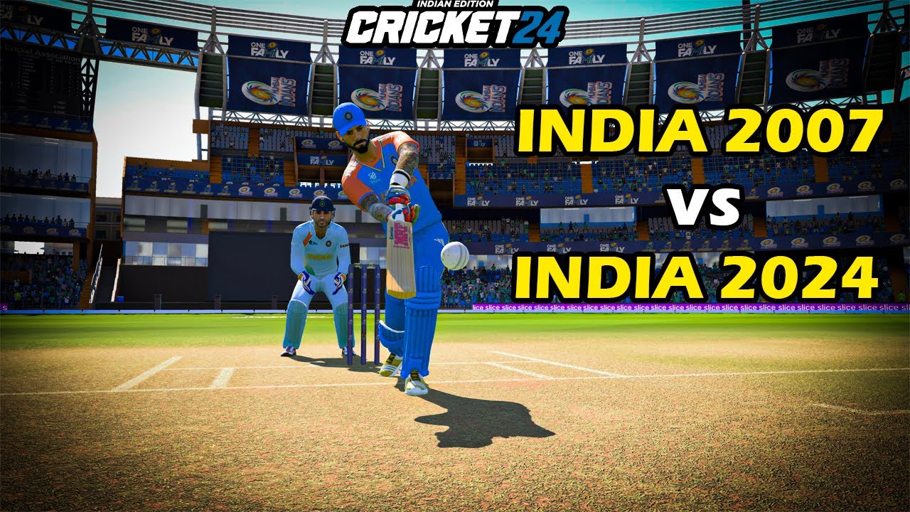 India 2024 vs India 2007 - Battle of Champions 🔥 - Cricket 24