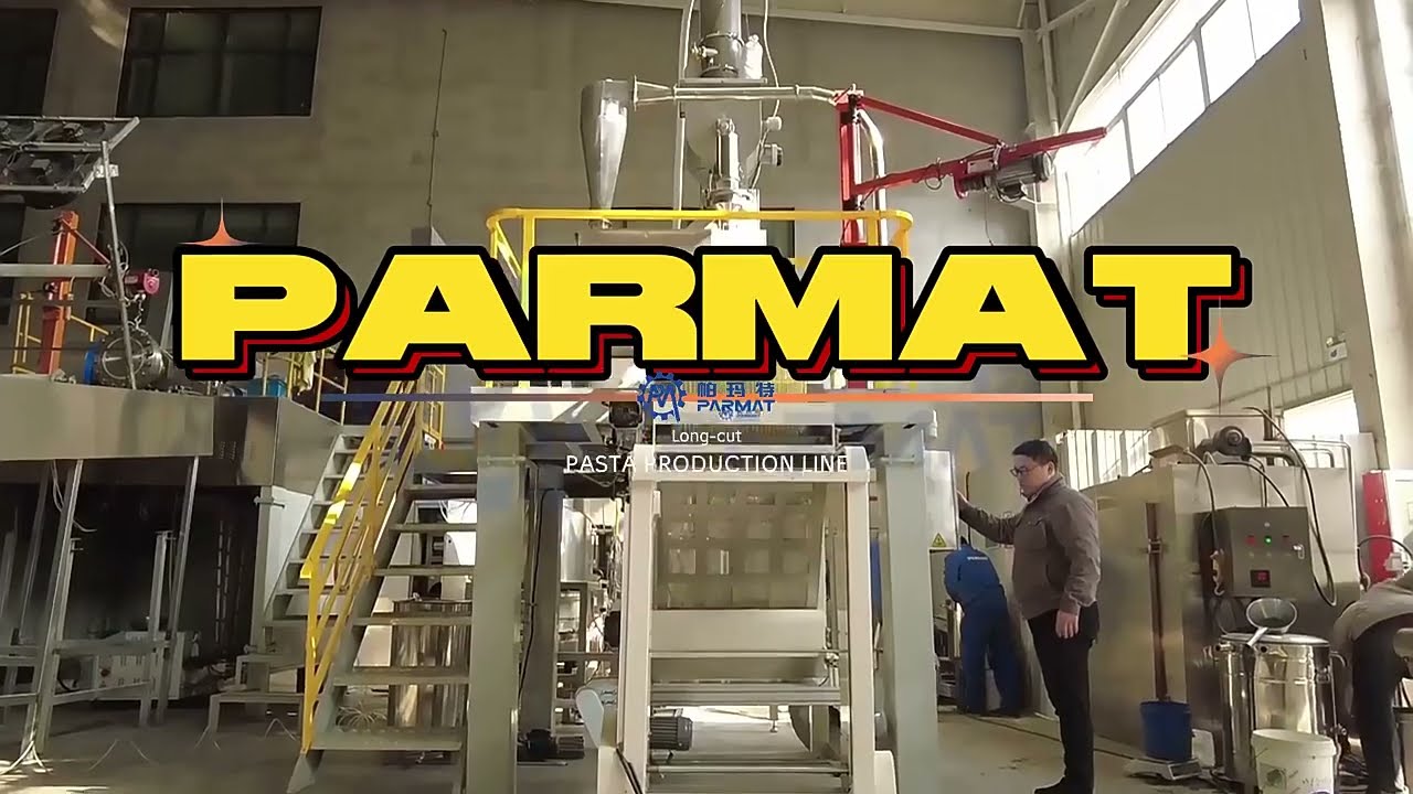 Parmat 500kg per hour Pasta Production Line | Spaghetti Making Machine