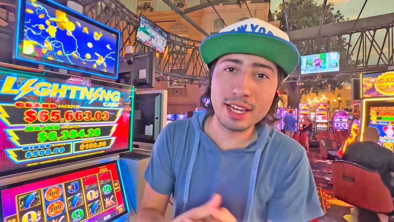 Slots At Paris Las Vegas! For OVER 1 HOUR STRAIGHT!