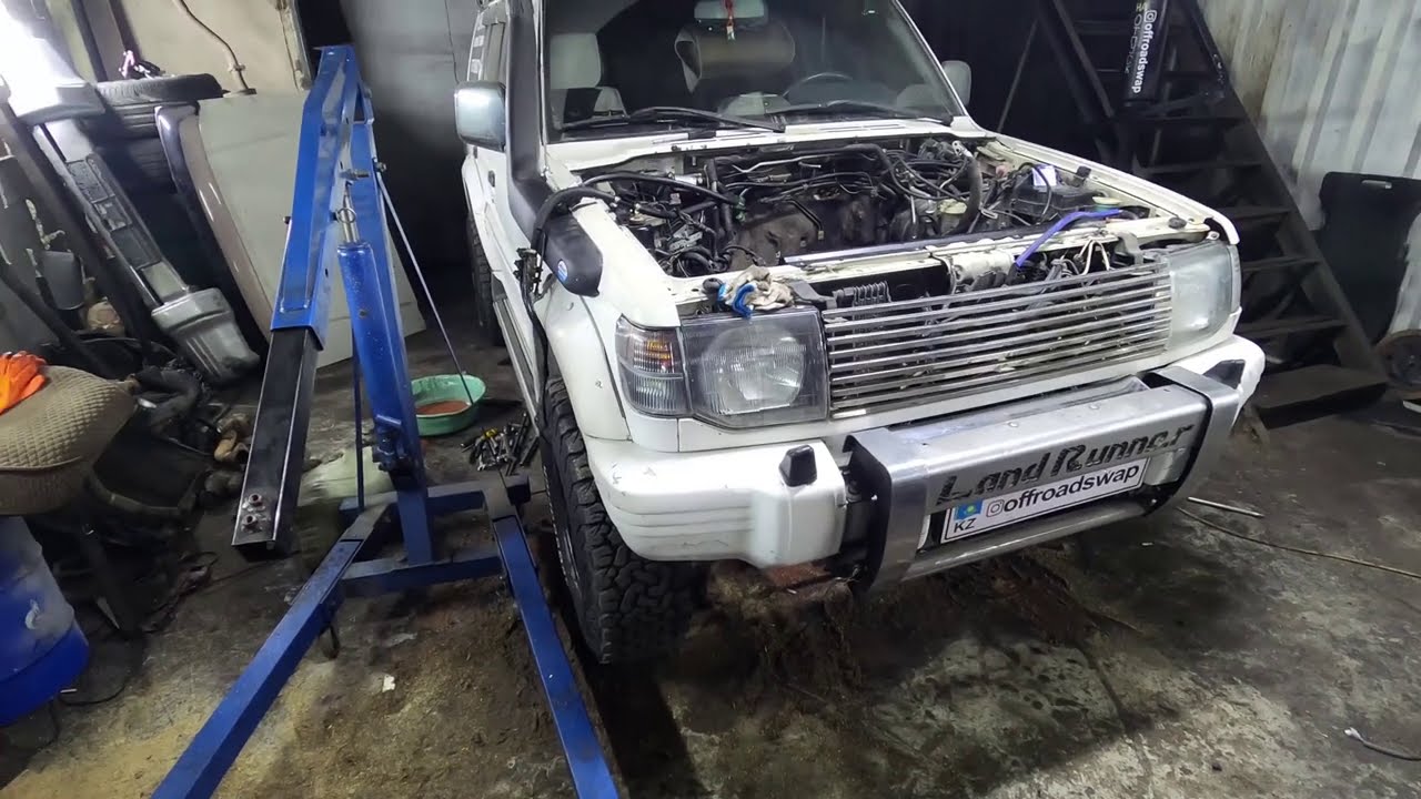 Рекорд по SWAP 3UZ 6AT в Pajero 2 за 12 дней