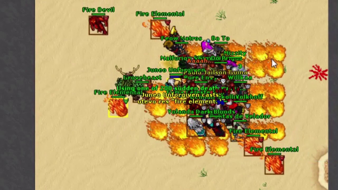 Tibia Team pk - Serdebra - Lesson 4