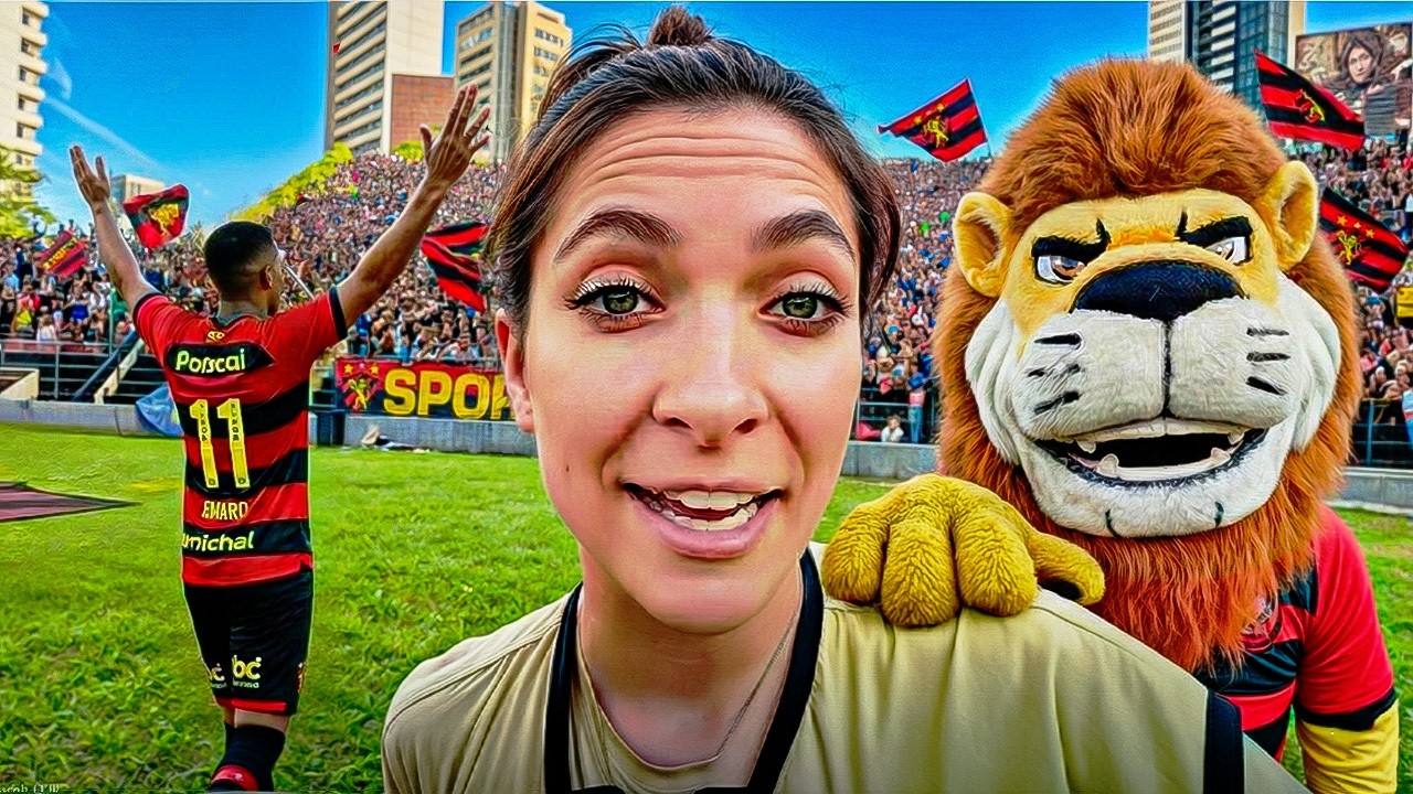 DENTRO DE CAMPO NO CLÁSSICO DAS MULTIDÕES ENTRE SPORT X SANTA CRUZ!