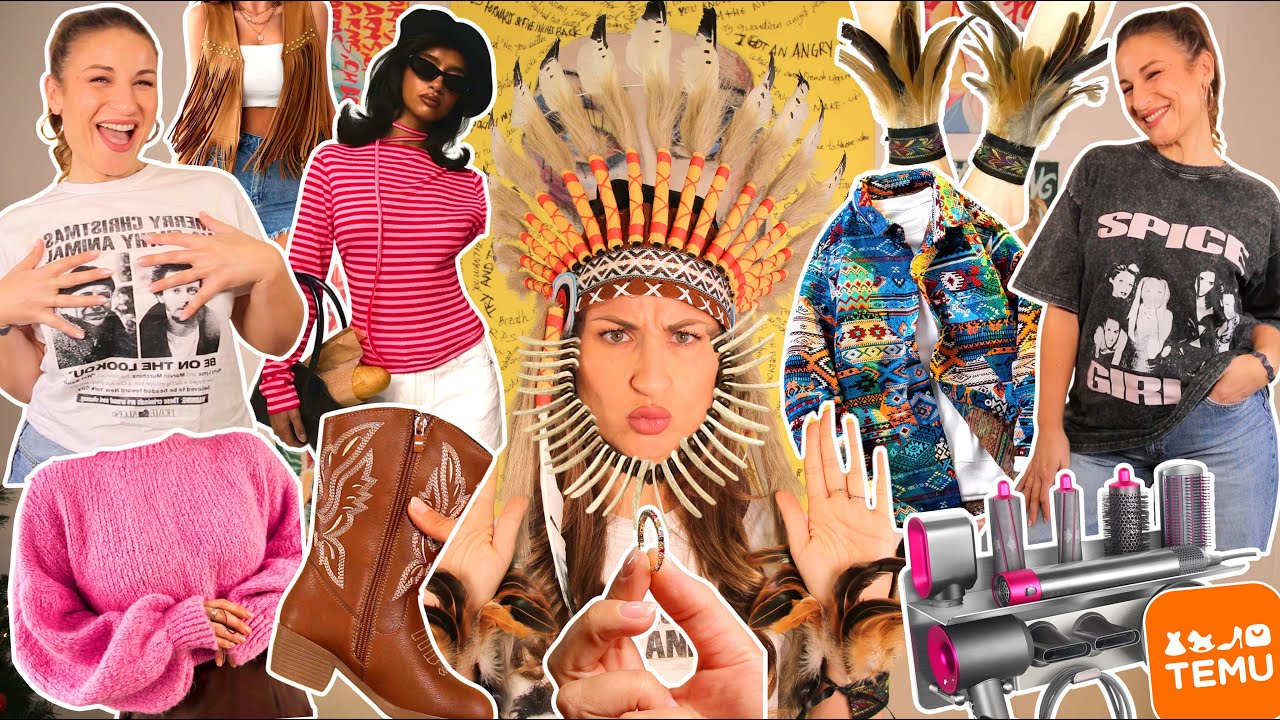 HAUL DE TEMU: Disfraces y regalos para MAYO pruebo el secador famoso con 1000 cabezales y OJO CUIDAO