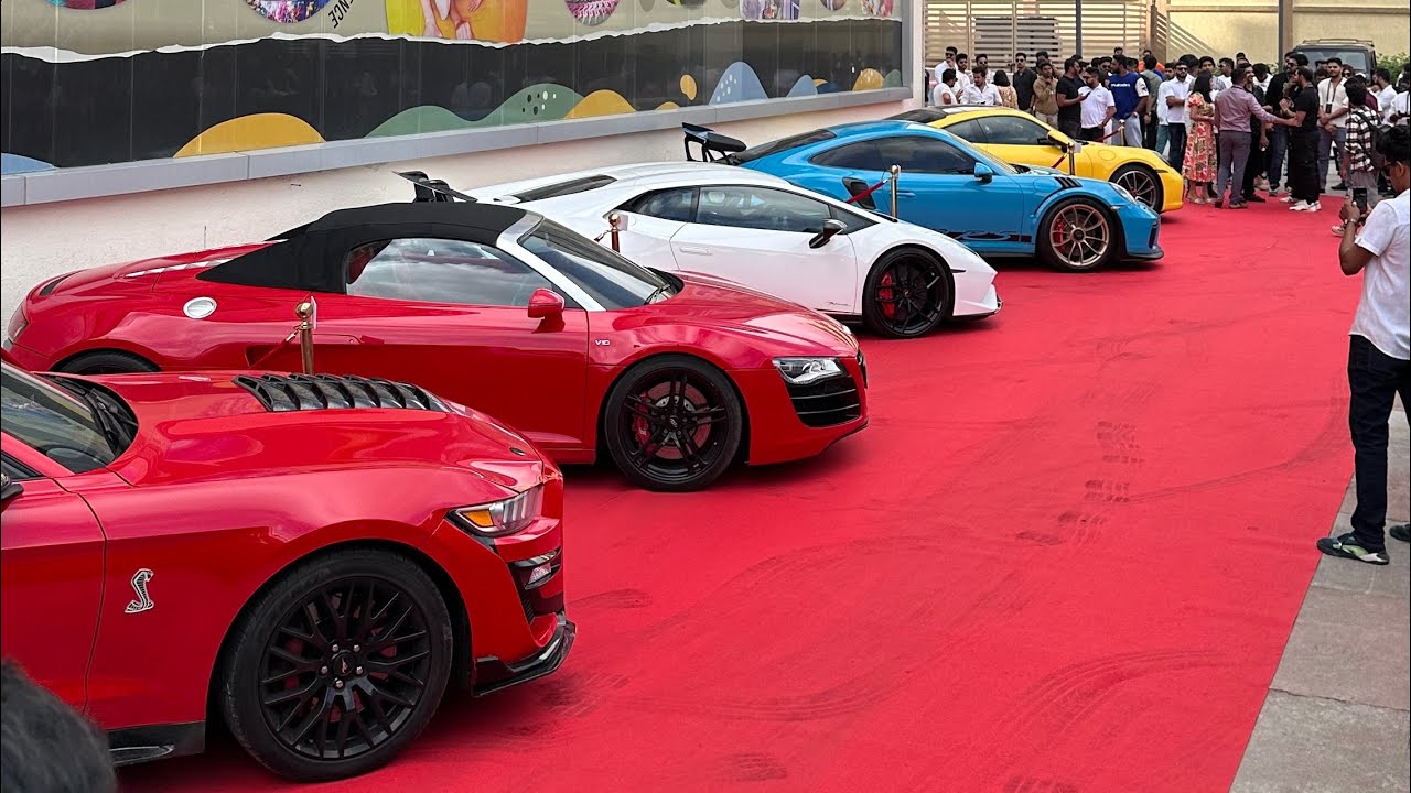 supercars in bangalore 🏎️🔥🇮🇳 Independence day meet in Global mall Divinity 🇮🇳☠️