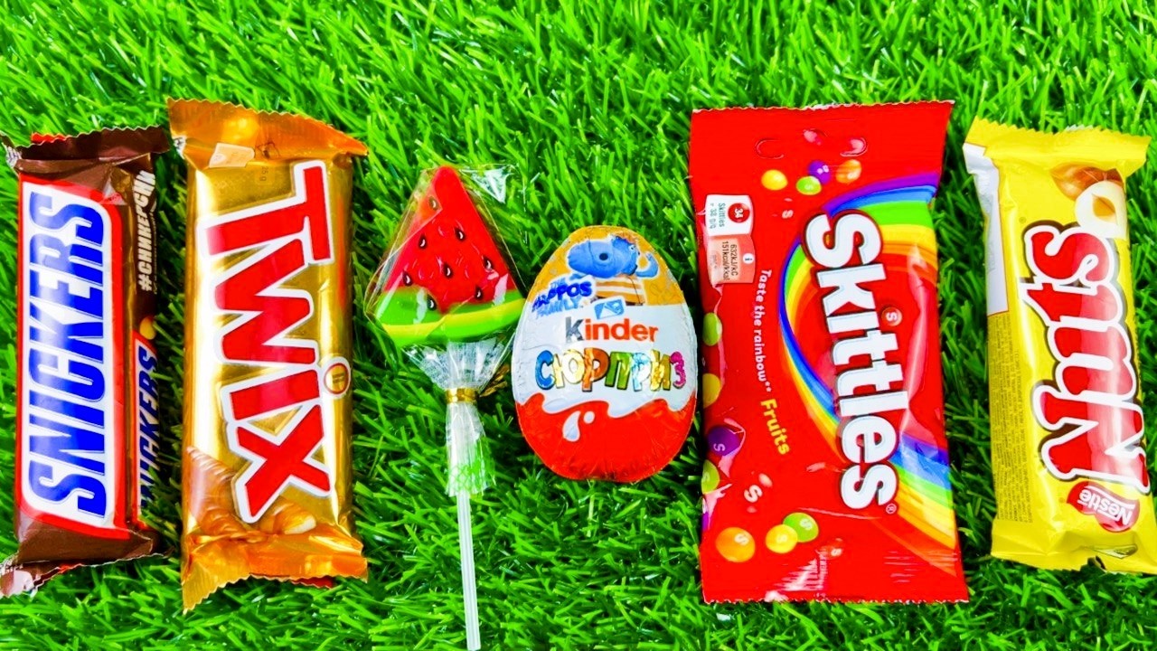 ASMR Mixed Candy Sounds | Chocolate & Lollipop (No Talking)