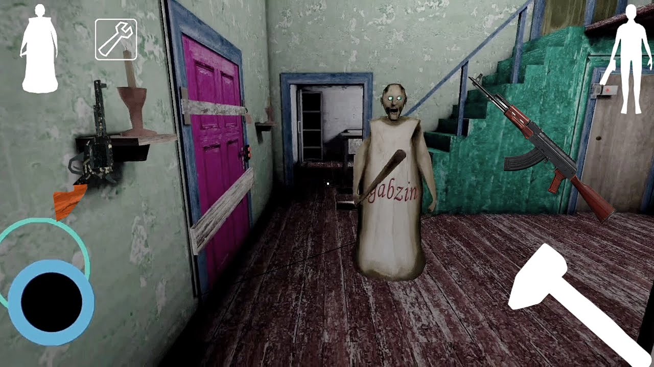 Playing As granny and grandpa aggain new game updates [Horror mode menu]