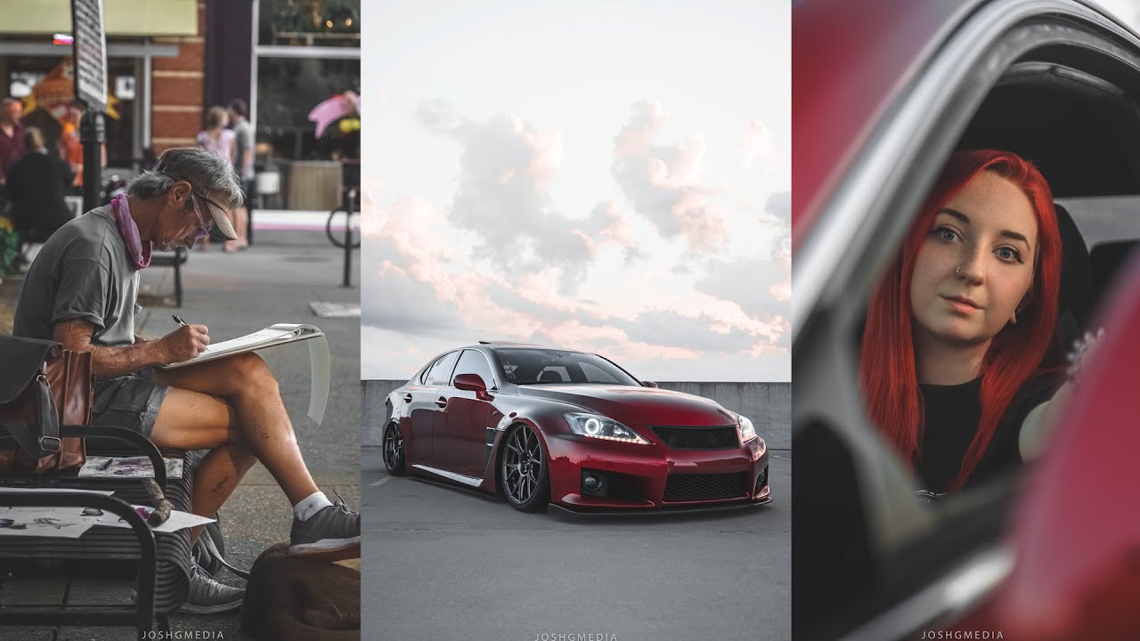 POV Street Photography with Cool Cars & Models / Sony a6400
