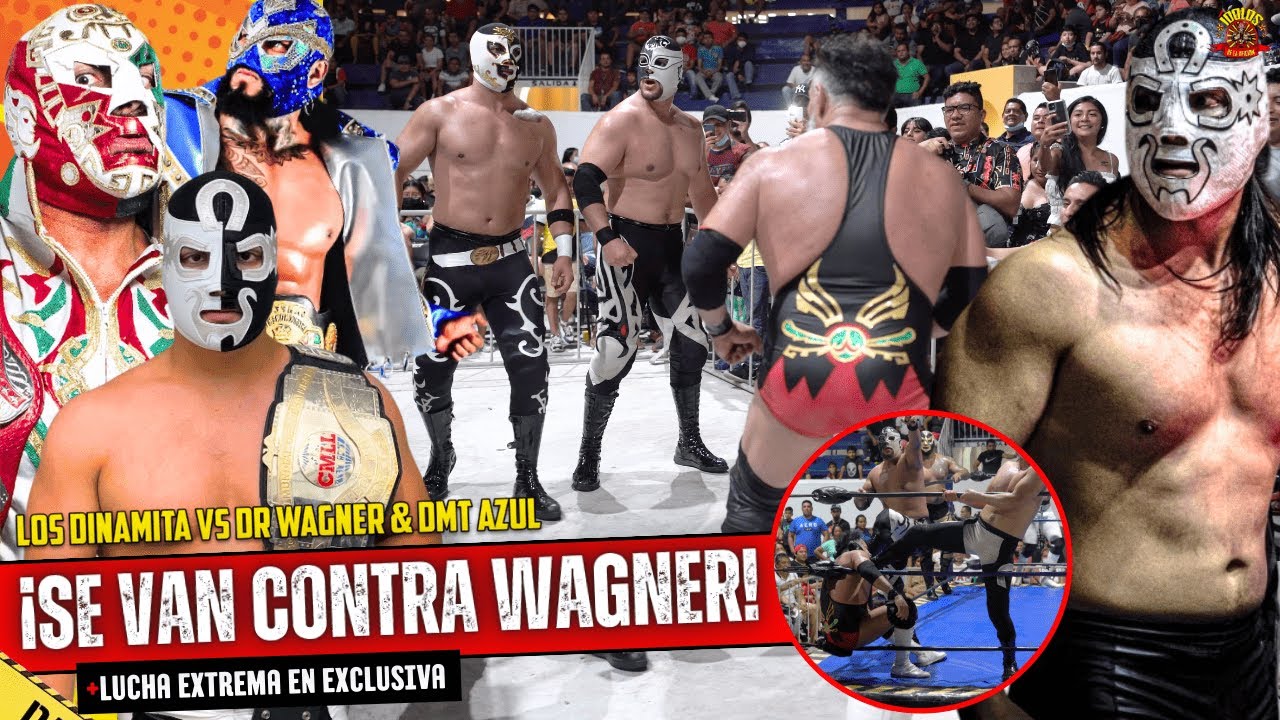 ❗️Los DINAMITA NG y DMT AZUL ATACAN a DR WAGNER JR❗️ Arena Coliseo Acapulco | #luchalibre