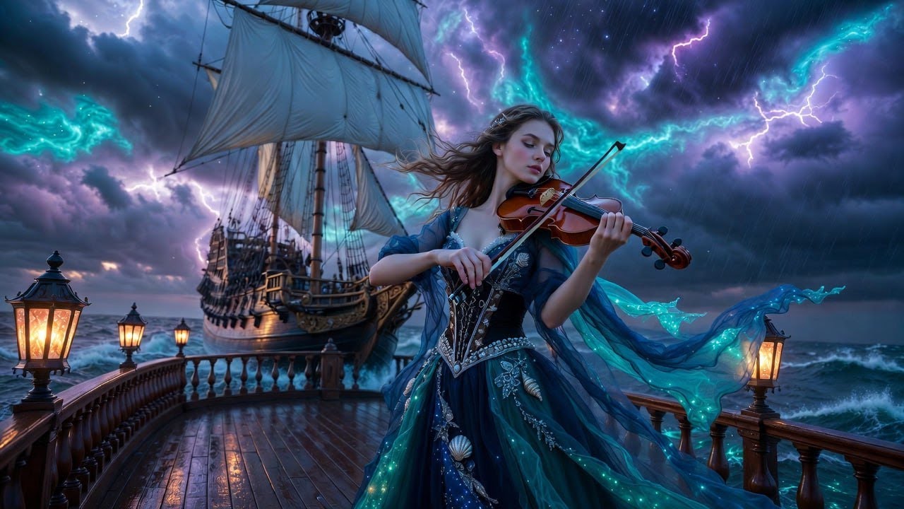 Storm at Sea | Powerful Violin Action Theme