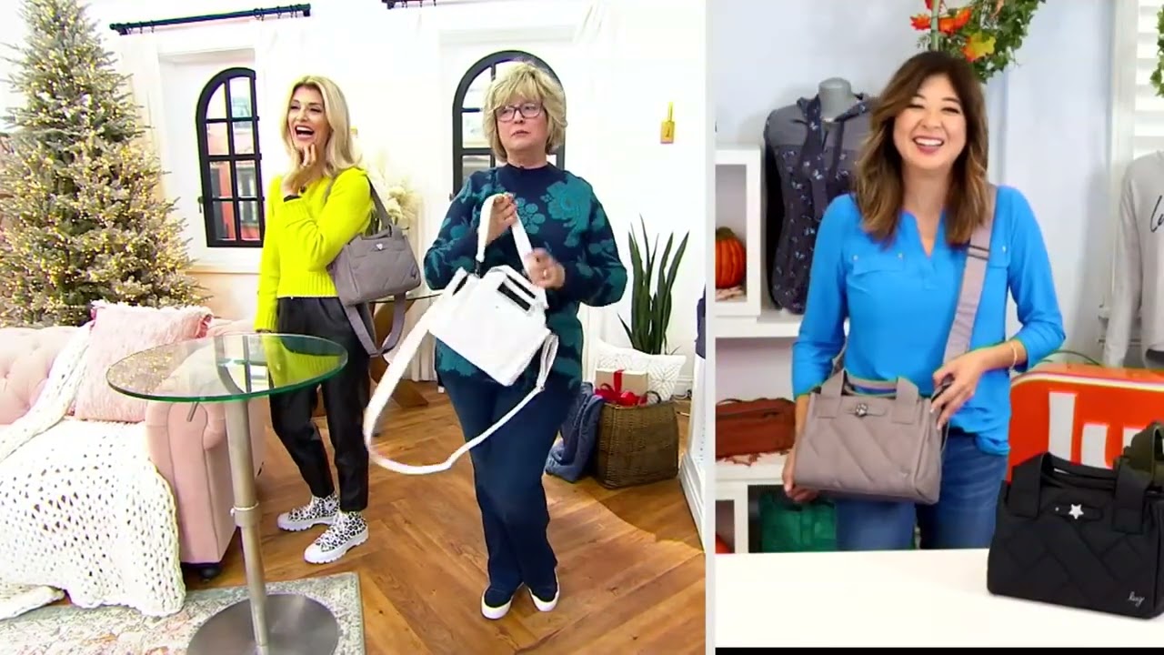 Lug Matte Luxe Crossbody - Jitterbug on QVC