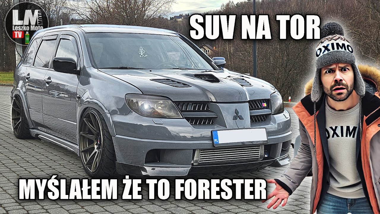 SUV na tor Mitsubishi EVOlander 420KM to BARDZO DROGA transformacja