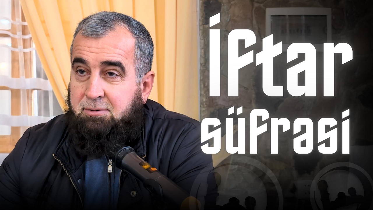 İftar məclisi - Şeyx Qamət Süleyman