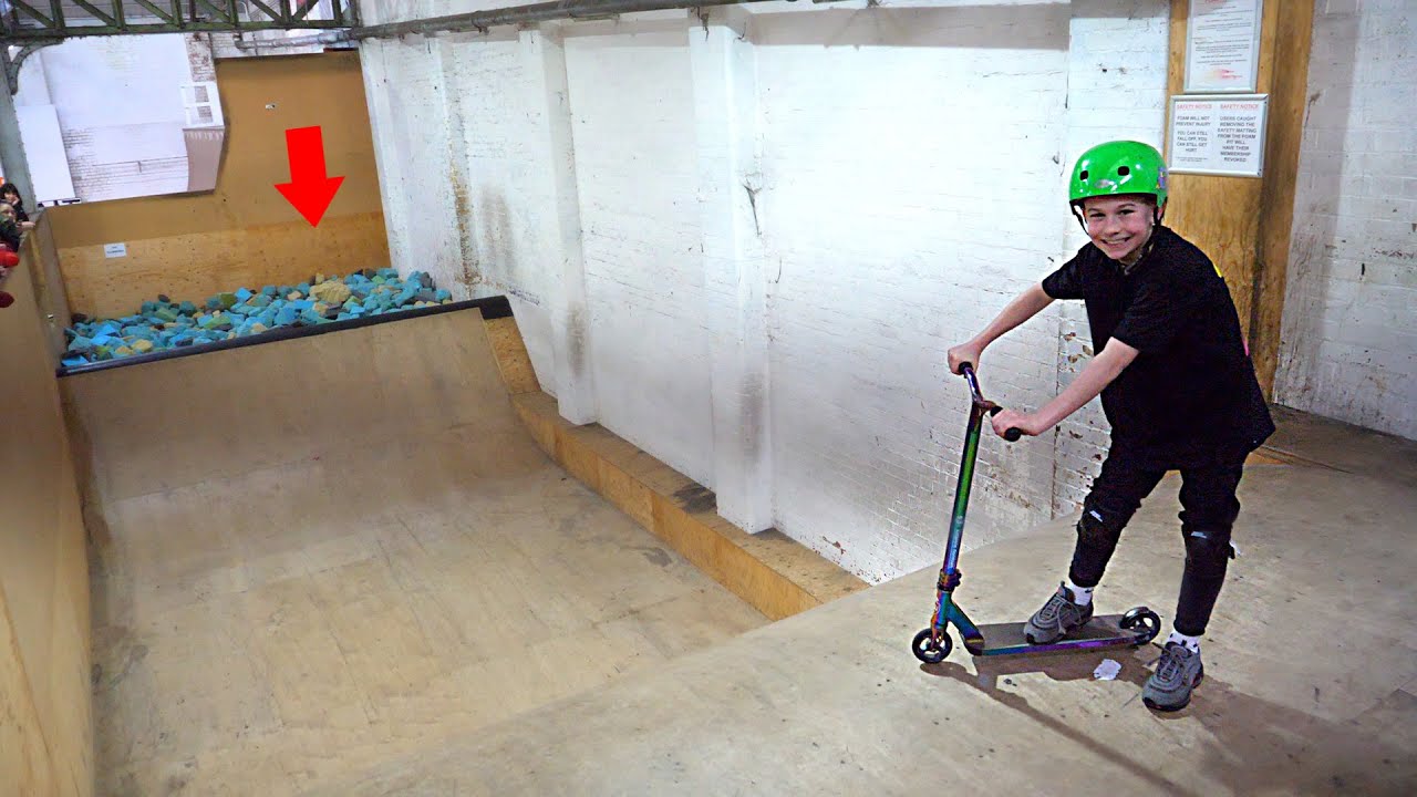 12 YEAR OLD ATTEMPTS HIS FIRST EVER BACKFLIP!