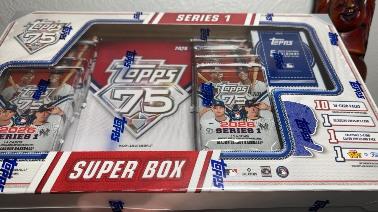 Суперсуббота с супербоксом Topps Series 1 2026 года!
