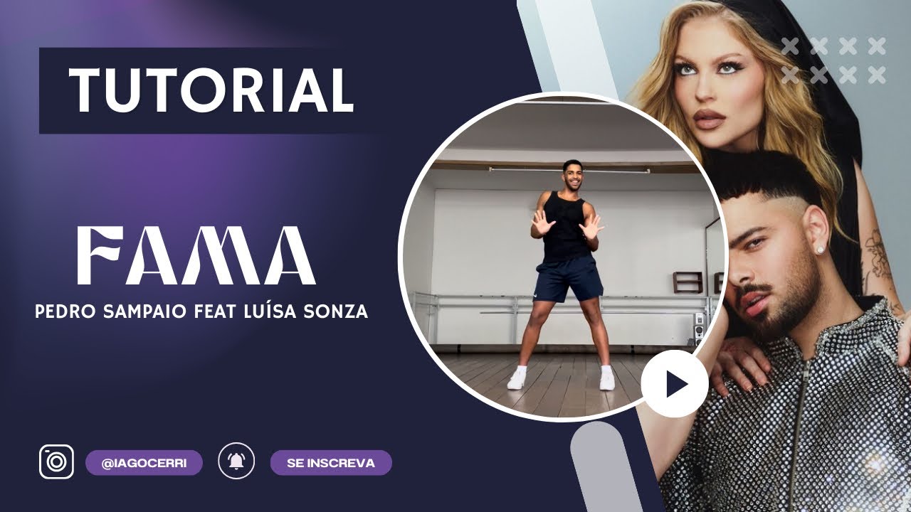 FAMA - Pedro Sampaio e Luísa Sonza | TUTORIAL (Coreografia oficial)