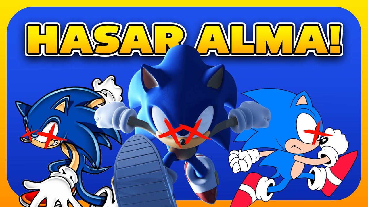Bütün SONİC Oyunları ama HASAR ALMAK YASAK!