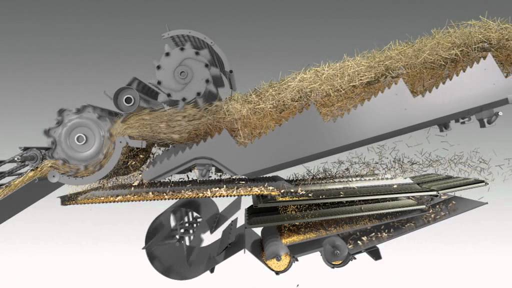 Combine Harvesting Animation (MCS)