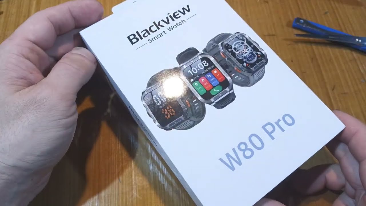 Распаковка Blackview W80 PRO - GPS, IP68,Защита, мега акку, большой экран, ИИ (встроен переводчик!!)