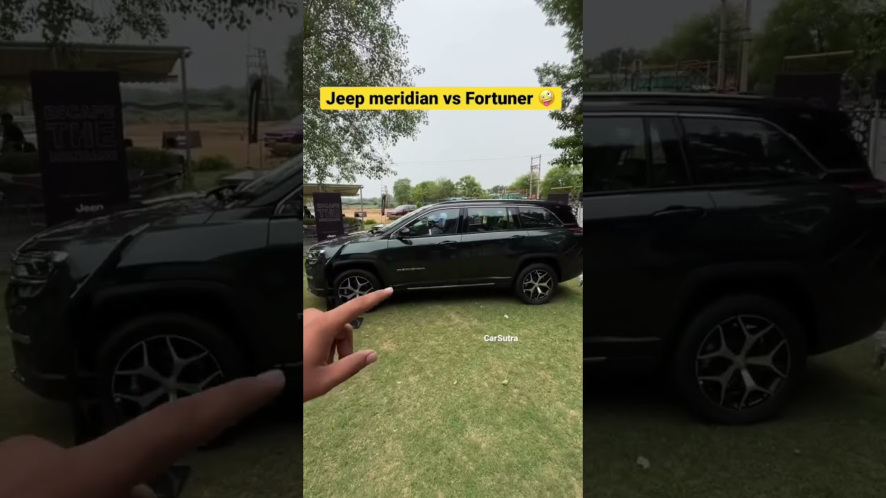 Jeep meridian vs Fortuner 🤪 