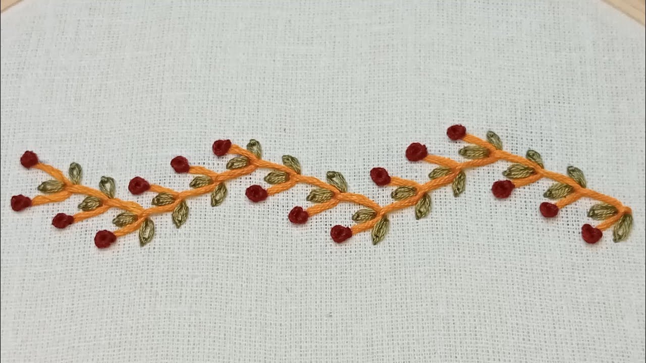 Beautiful Hand Embroidery Design