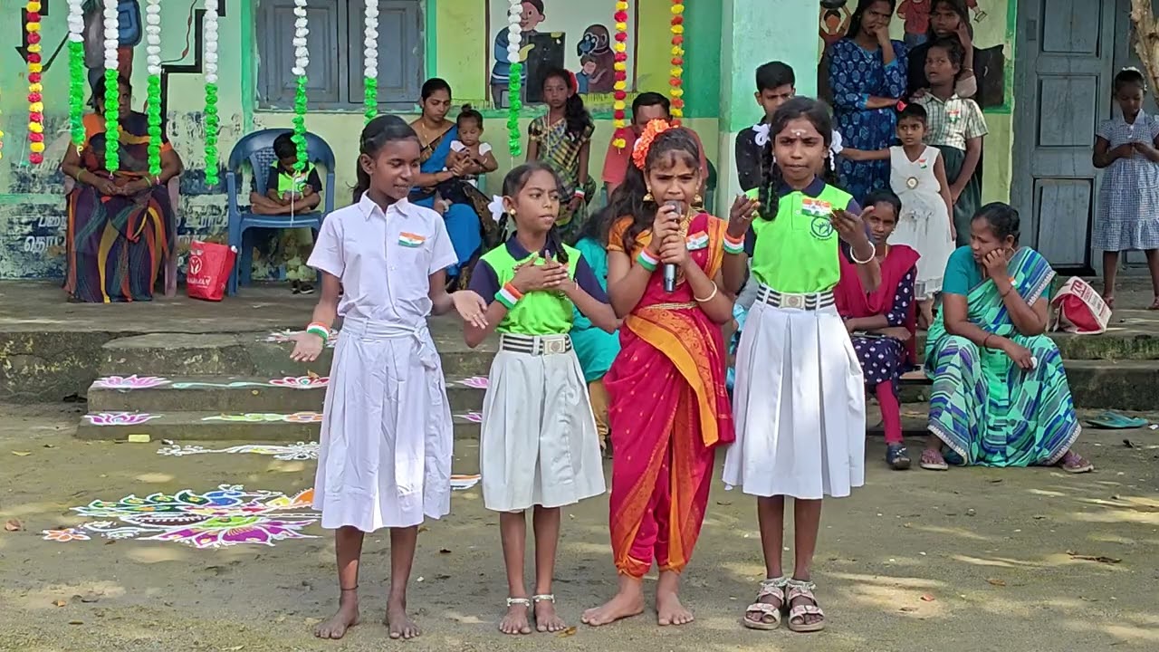 Desa Bakthi Paadal - Students singing | PUPS Old Nandhiambakkam Govt. School - Republic Day 2026