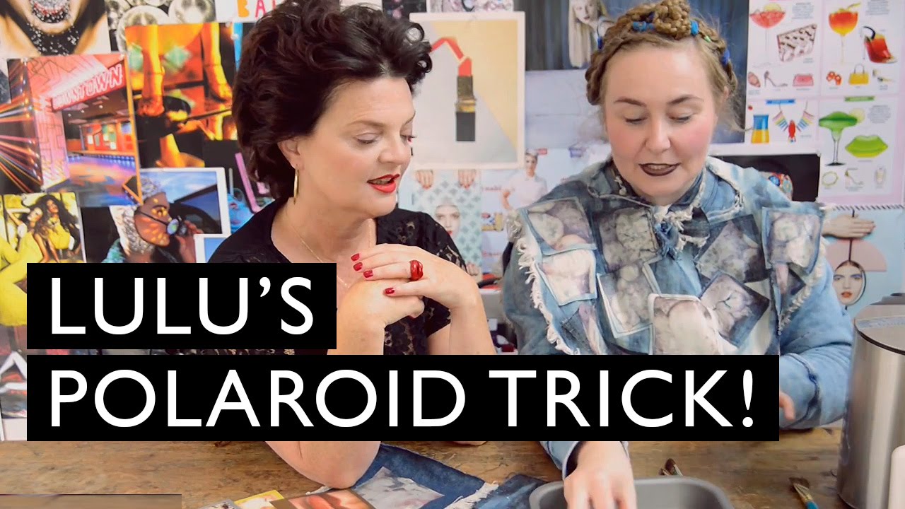My Polaroid Trick! | LULU GUINNESS
