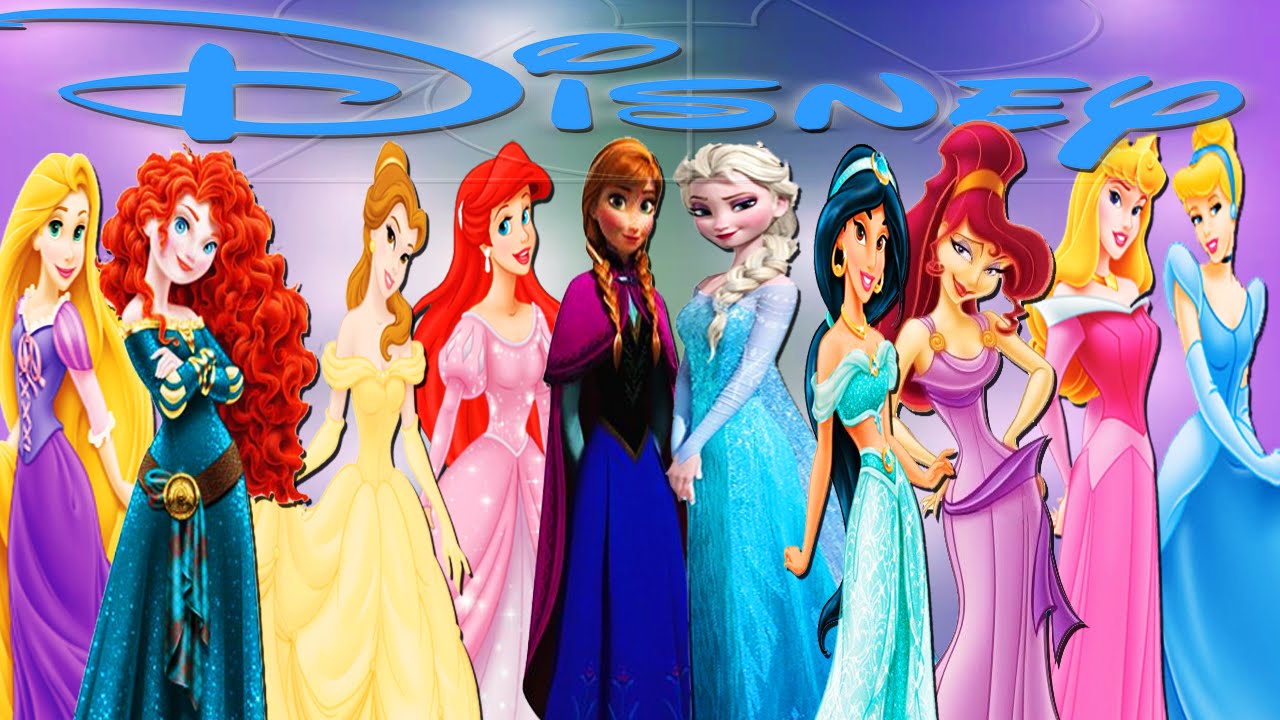 Let It Go Disney Princesses
