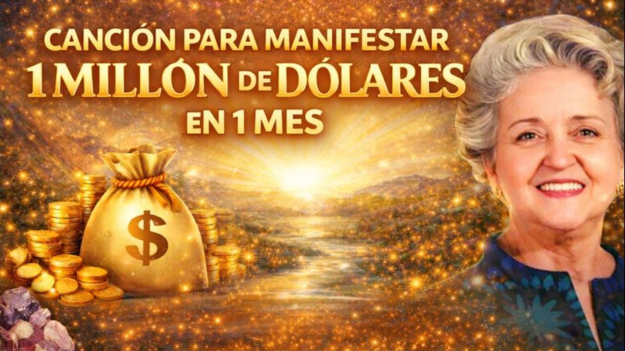 CANCIÓN PARA MANIFESTAR 1 MILLÓN DE DÓLARES EN 1 MES | Decreto de Abundancia (Conny Méndez)