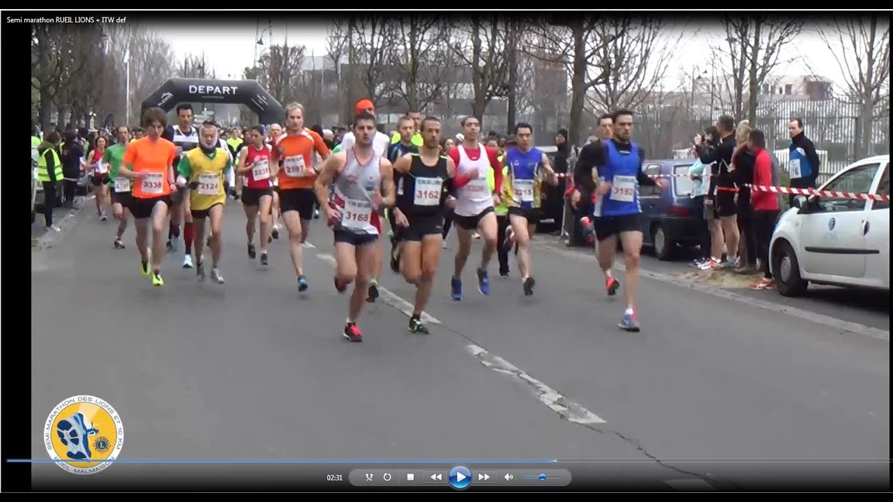6e Semi marathon des Lions et 10km, Rueil-Malmaison, 15 mars 2015