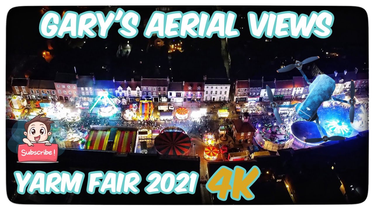4k Cinematic Drone Footage // Yarm Fair 2021