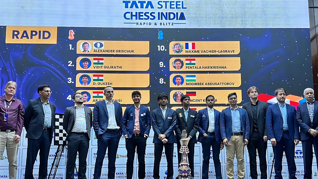 The Fun and Exciting Drawing of Lots | Tata Steel Chess India Open Rapid and Blitz 2023