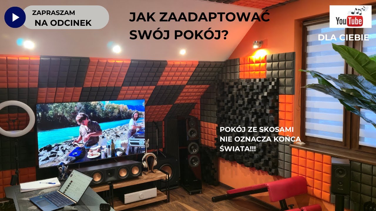 Pokój ze skosem to nie koniec Świata. Jak efektywnie zagospodarować pokój. 