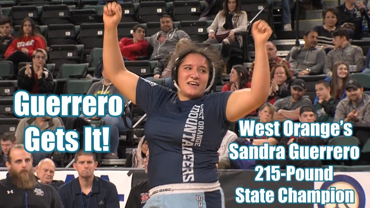 West Orange's Sandra Guerrero Wins 215-Pound State Title | N.J. Girls State Wrestling Finals