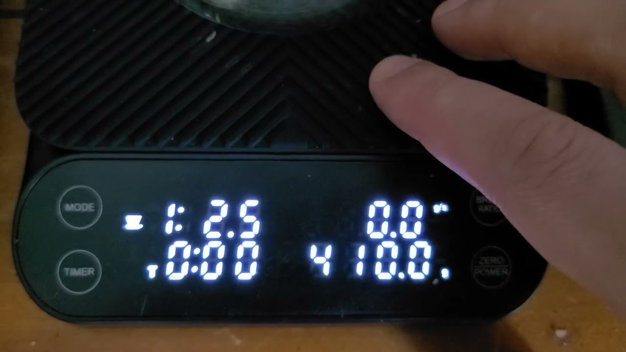 Pourover Scales (Hiroia Jimmy, Maestri House S3 G, Fellow Tally Pro Studio)