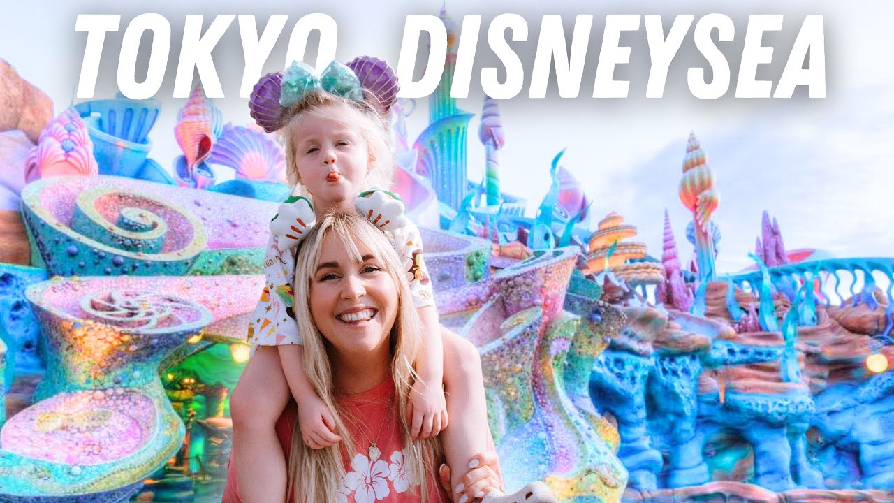 Посещение лучшего парка Диснея в мире (аттракционы и закуски в Tokyo DisneySea)