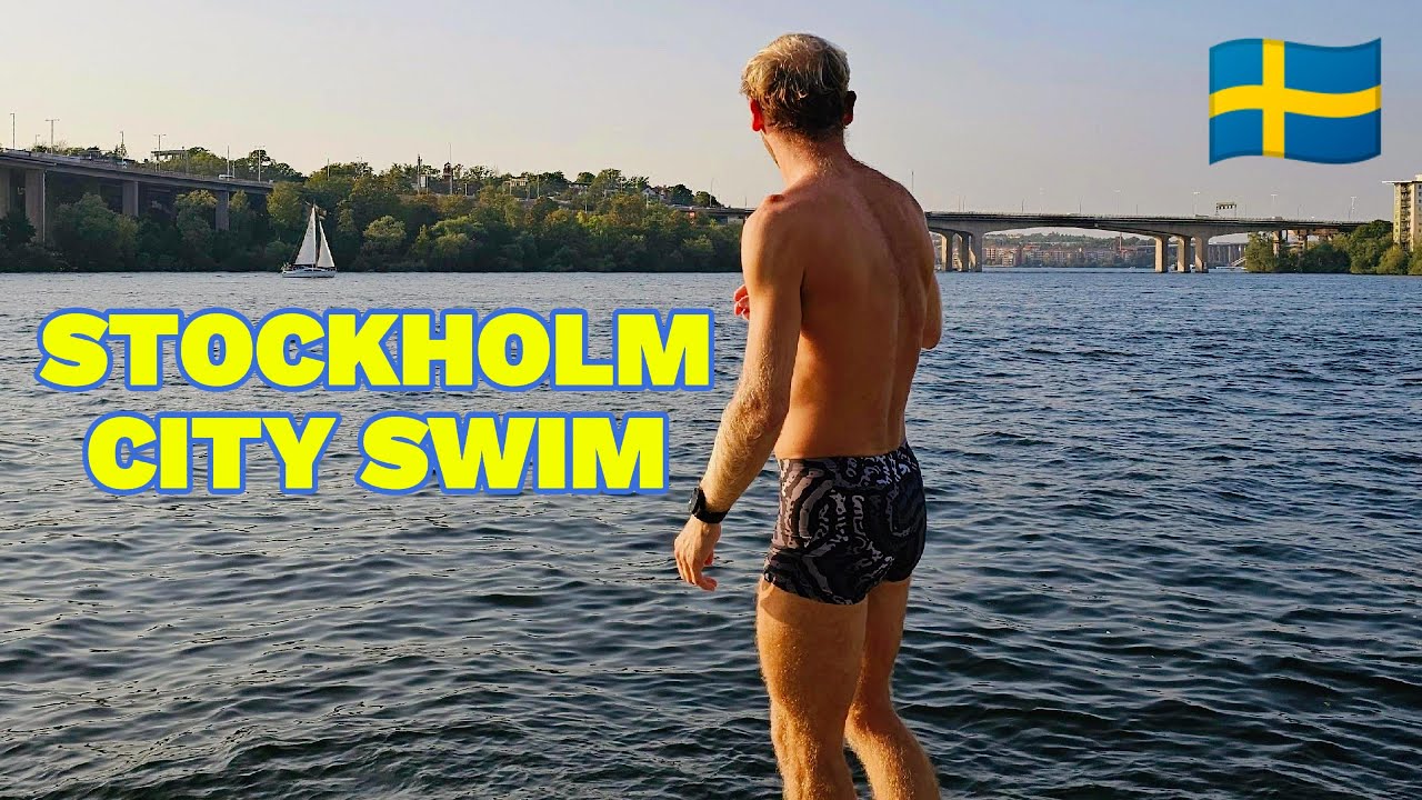 Swim on a HOT Day in Stockholm