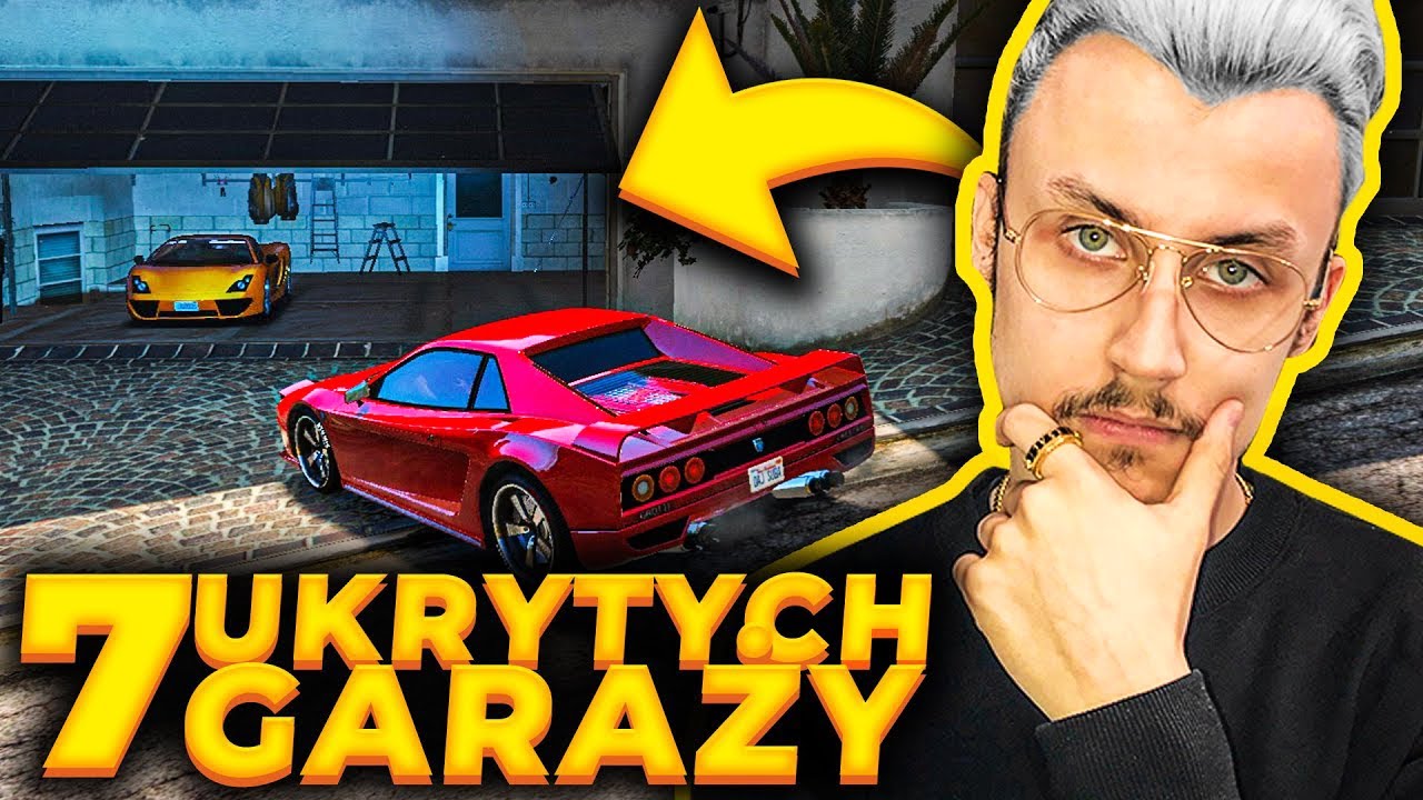 UKRYTE GARAŻE w GTA V! #2 🤯