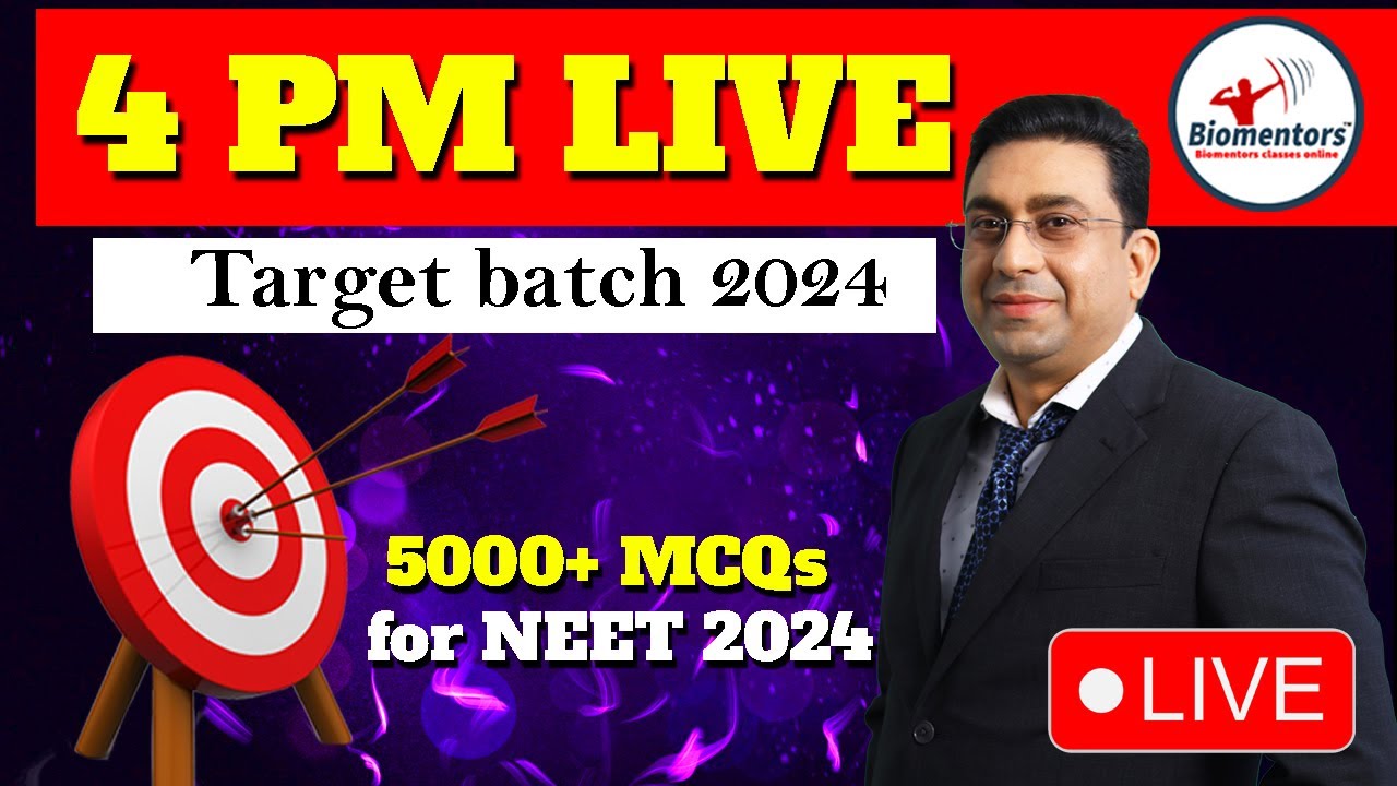 4 PM Live l 5000+ MCQs for NEET 2024 I Year long series - PCB l Dr. Geetendra Sir