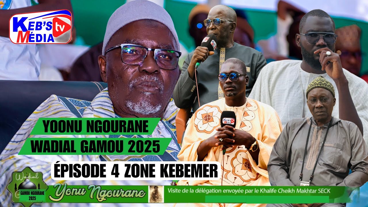 Ep4🛑KEBEMER la délégation envoyée par le Khalife CHEIKH MAKHTAR SECK wadial GAMOU NGOURANE 2025 