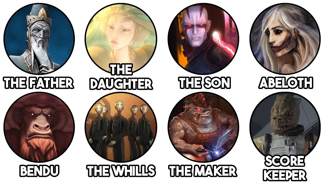 Every God-Like Being in Star Wars Explained