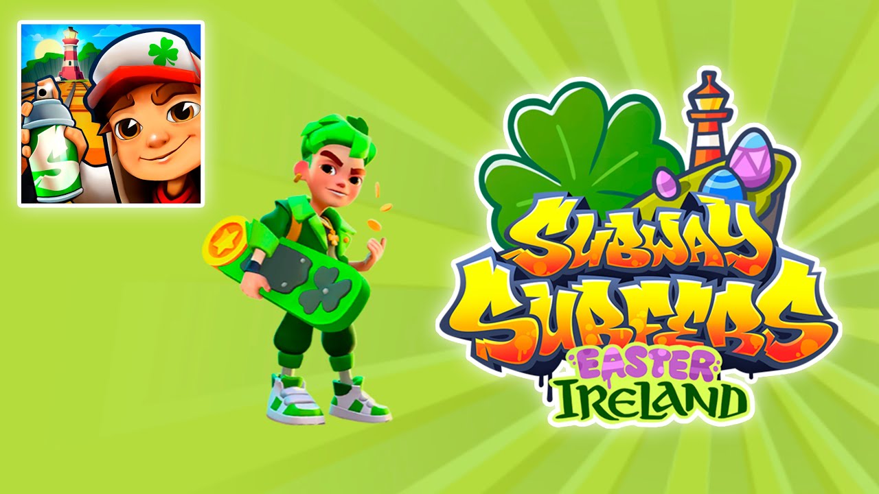 SUBWAY SURFERS MARATHON CHALLENGE : IRELAND 2024 | LUCKY