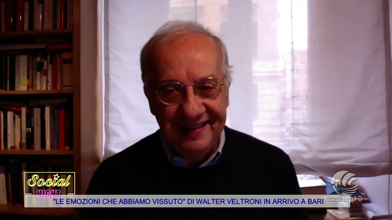 Social Night - Walter Veltroni dialoga con le nuove generazioni e celebra i rivoluzionari anni '60