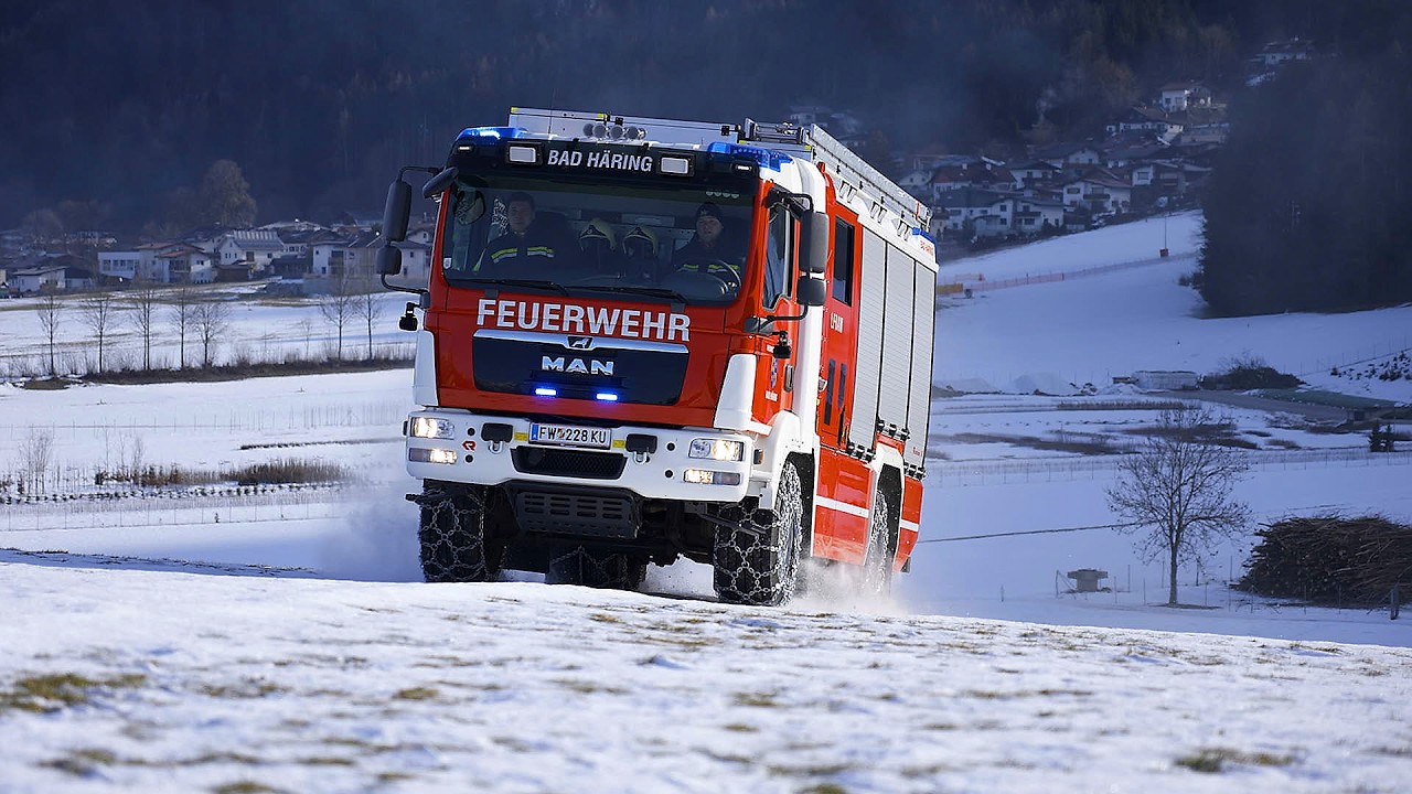 MAN Feuerwehr Kalender making of