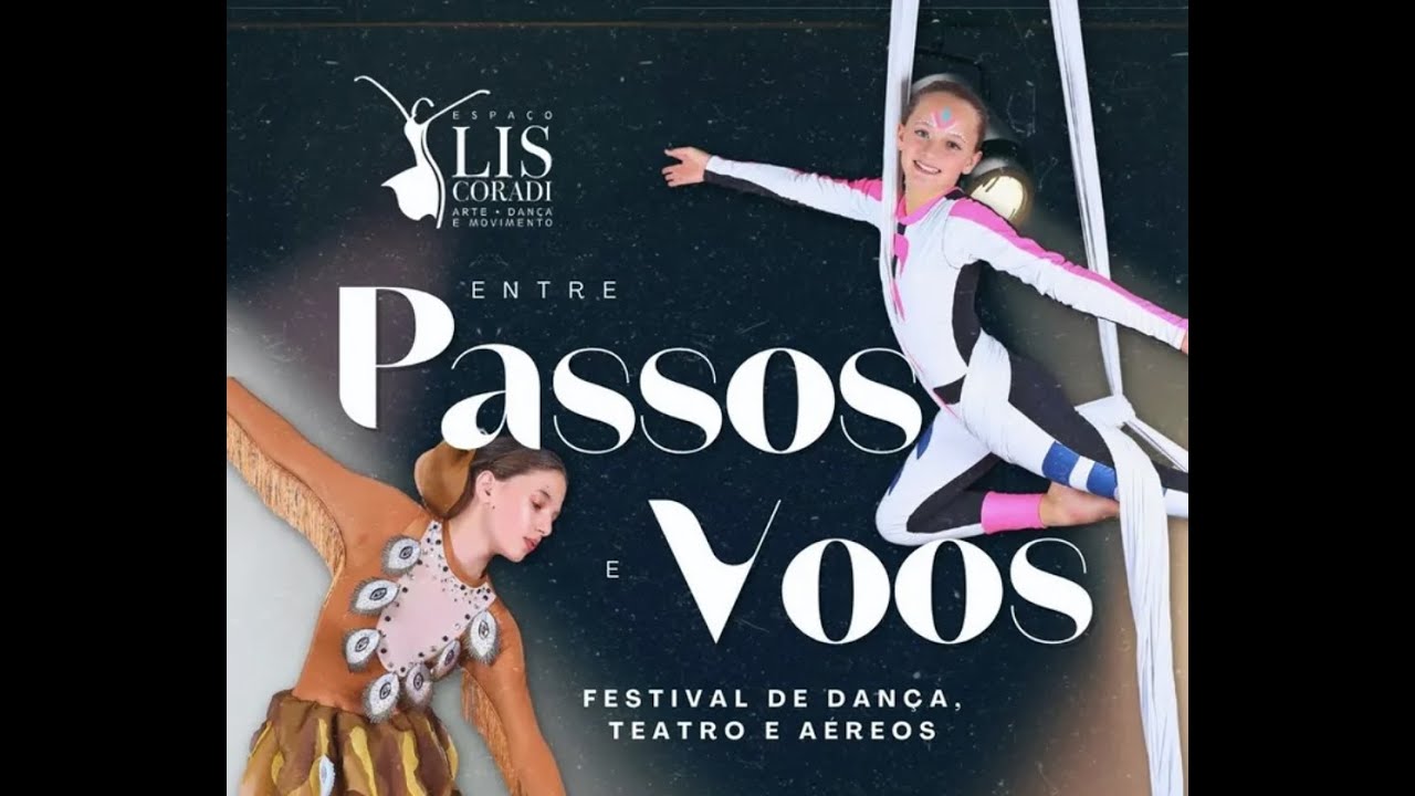 Festival Entre Passos e Voos 03/05/25 - 14h #espacoliscoradi #arte #dança #movimento #jaguariuna