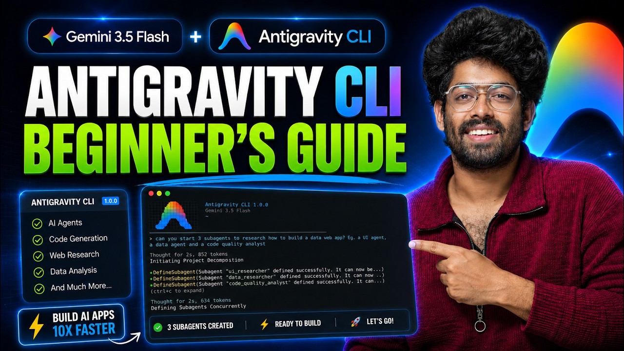 Gemini + Antigravity CLI = Безумный процесс разработки с ИИ