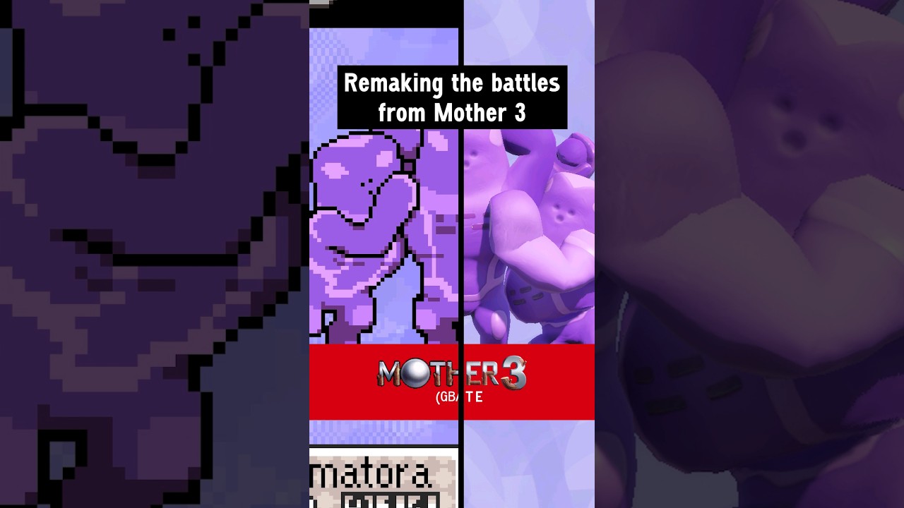 🤔How would the battles in Mother 3 look if they were remade today?