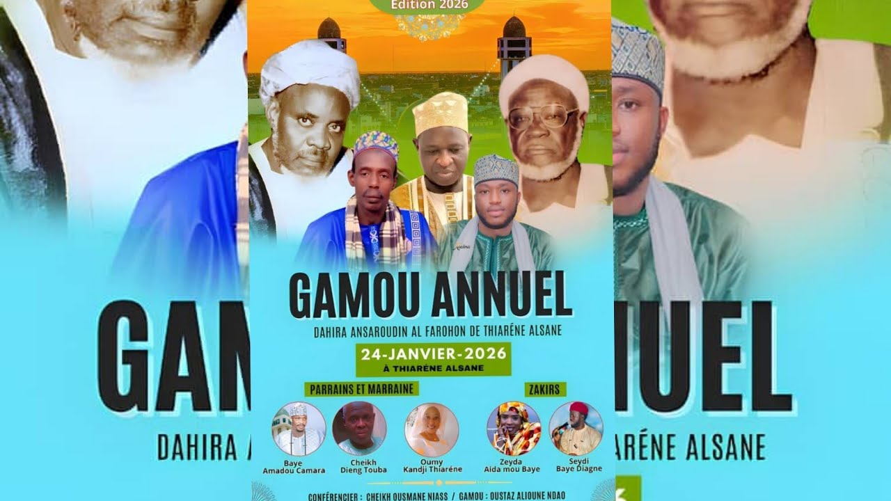 Gamou annuel de Thiarene Alsane 2026