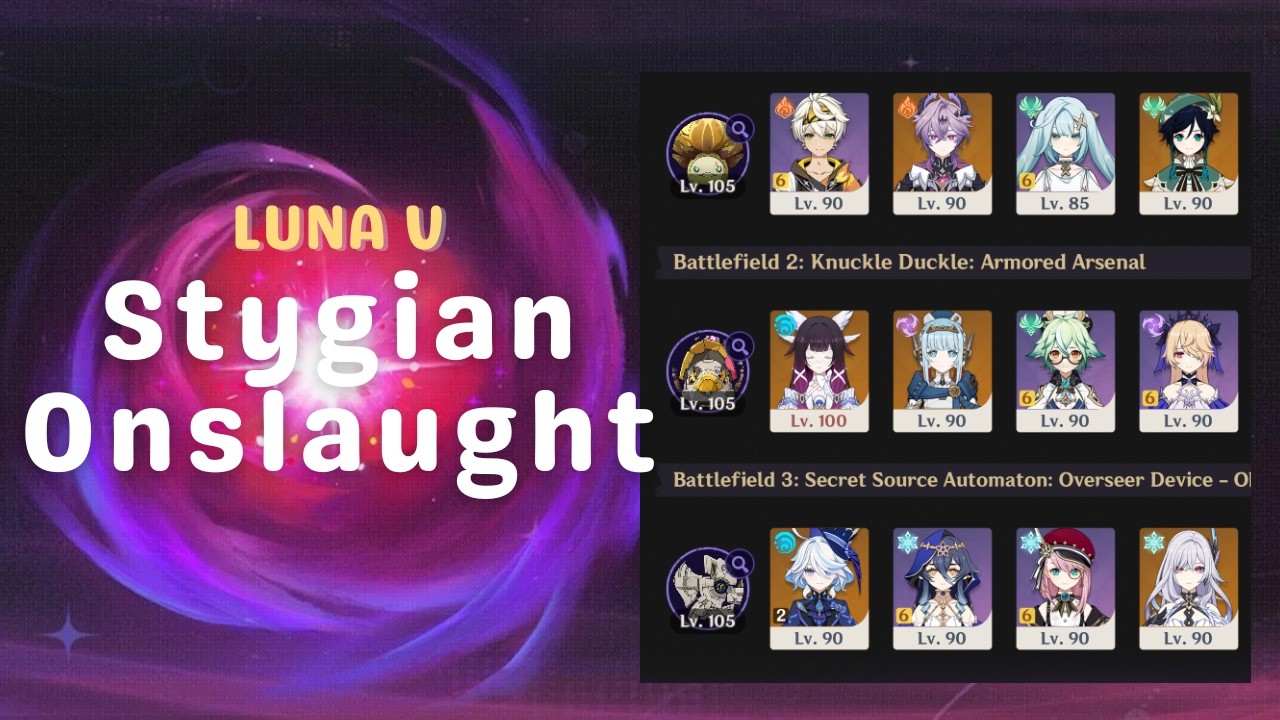 Luna V Stygian Onslaught