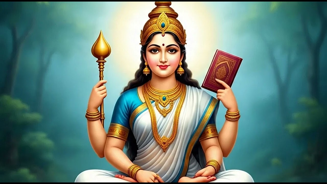 सरस्वती माँ की महिमा अपार #music #song #devotional 