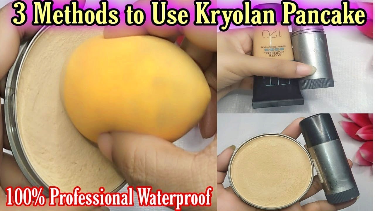 How to Apply Kryolan Pancake Like Pro on Dry & Oily Skin